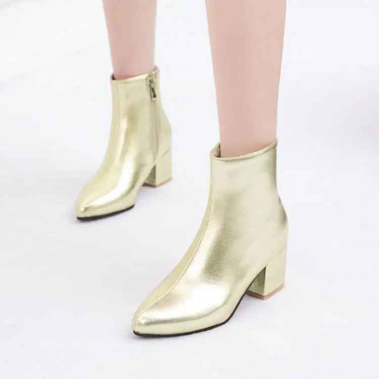 Chelsea ankle boots with block heel