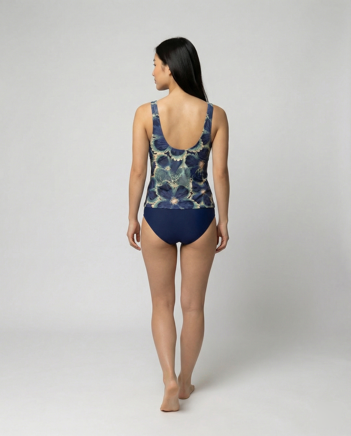 Tankini Badeanzug für Damen mit schickem Print