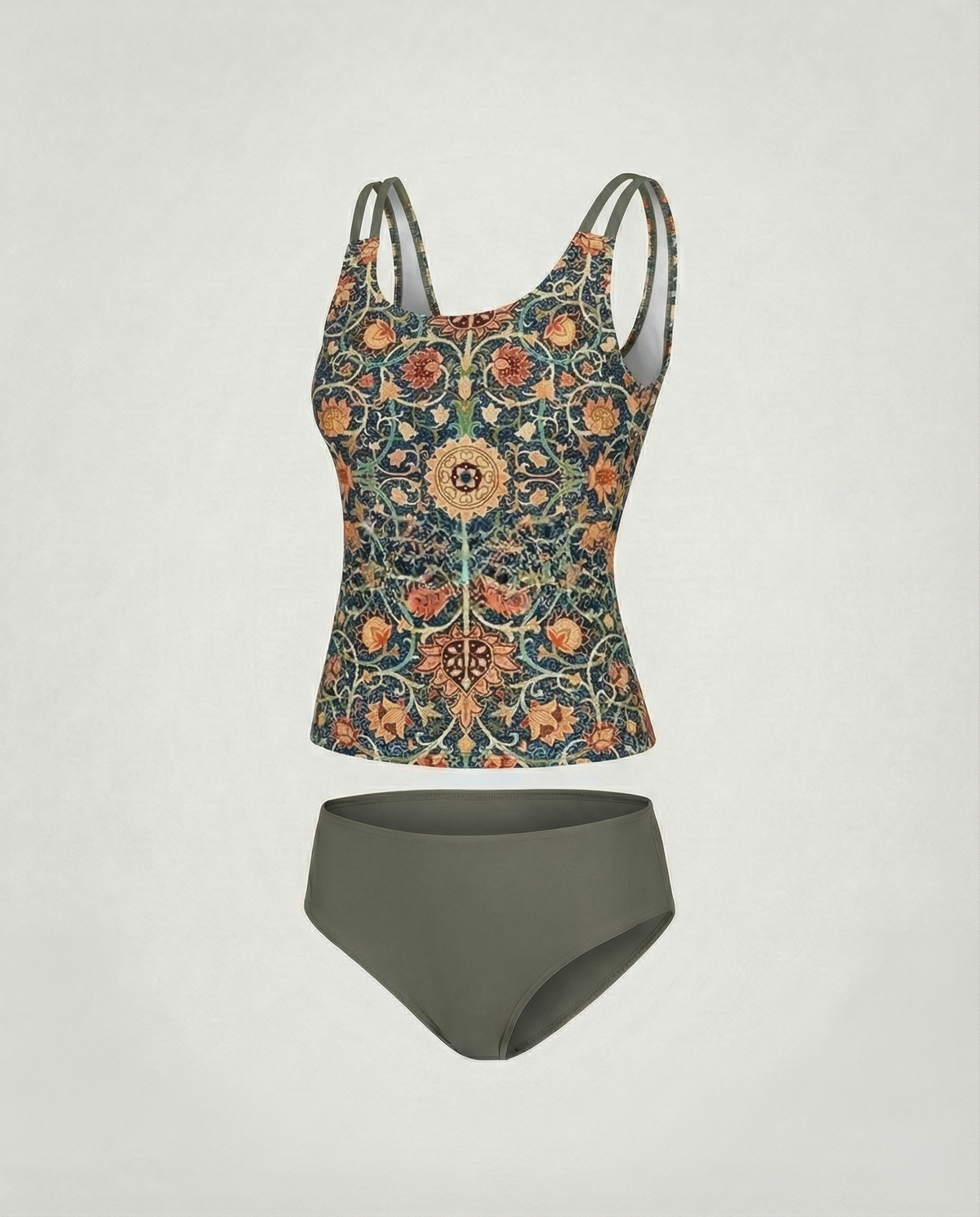 Tankini Badeanzug für Damen mit schickem Print