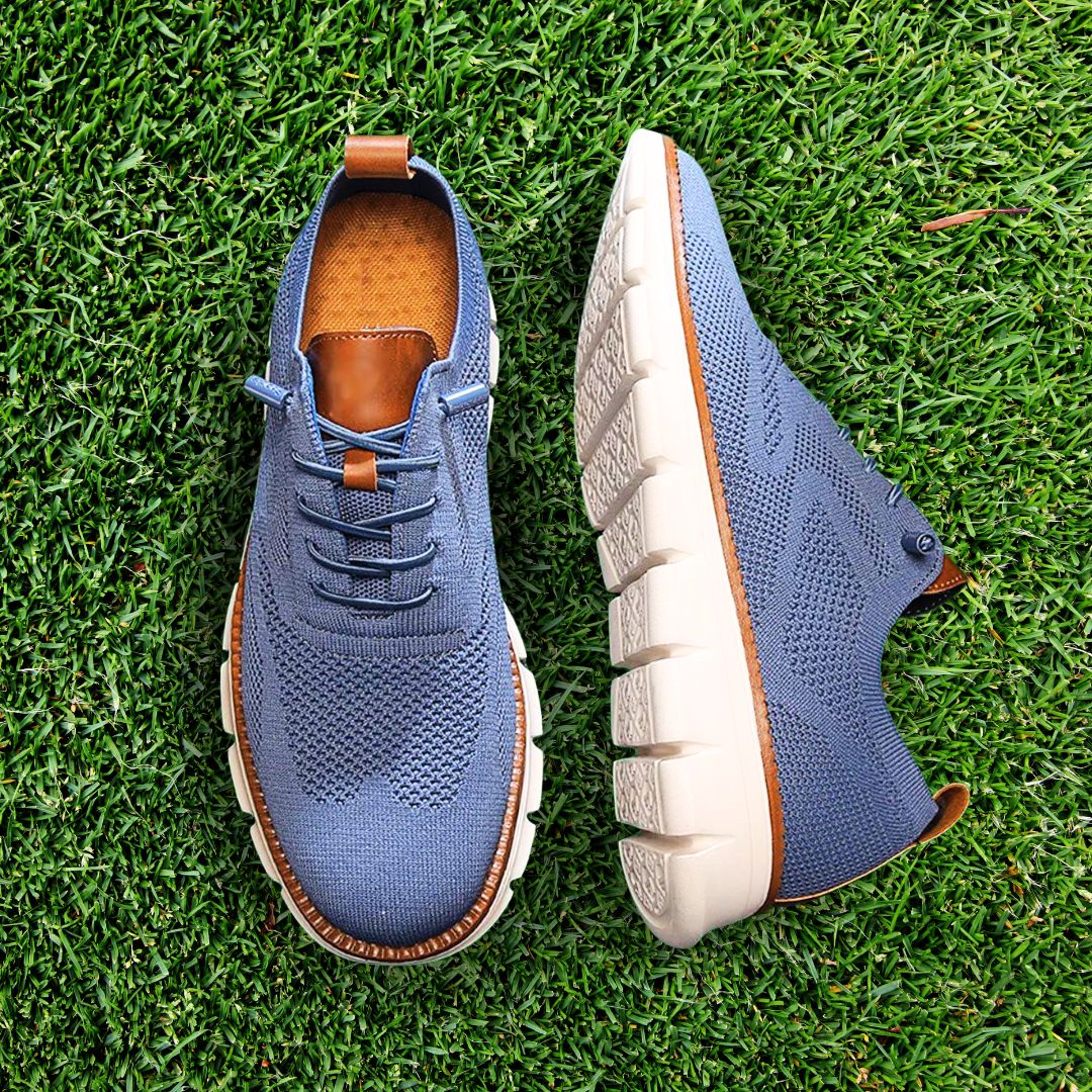 Lightweight Walking Shoes with Breathable Upper and Soft Sole for Men