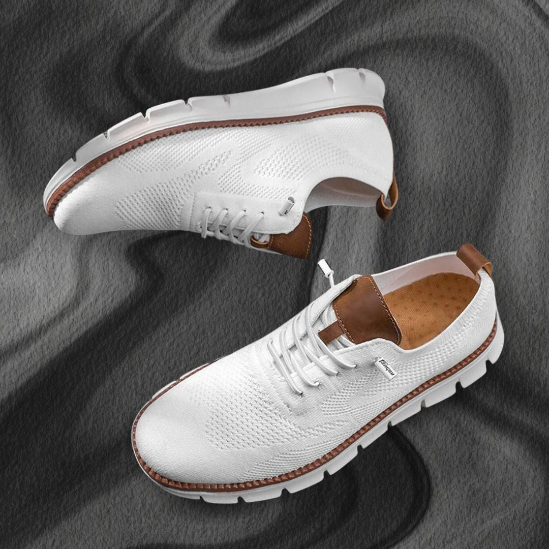 Lightweight Walking Shoes with Breathable Upper and Soft Sole for Men