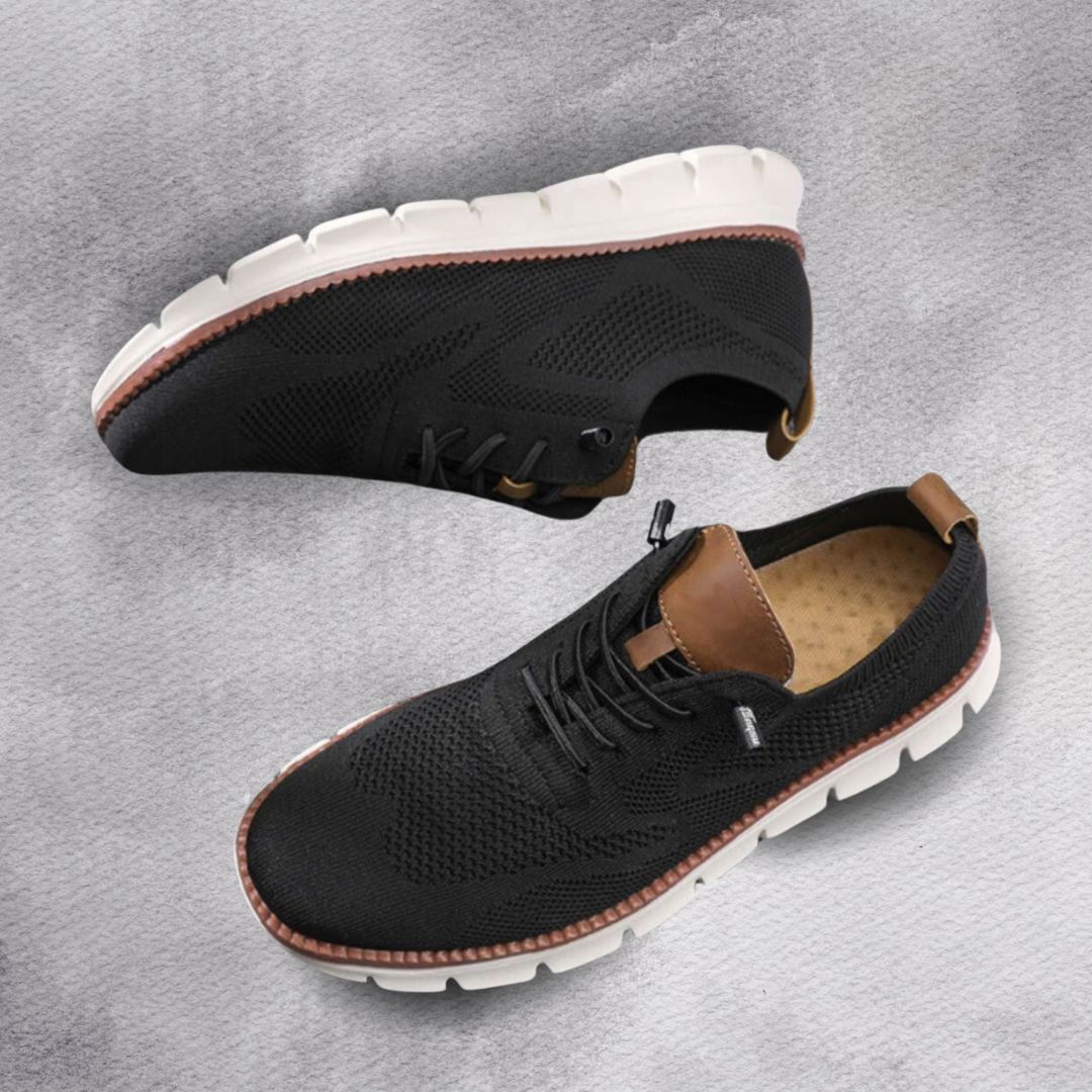 Lightweight Walking Shoes with Breathable Upper and Soft Sole for Men