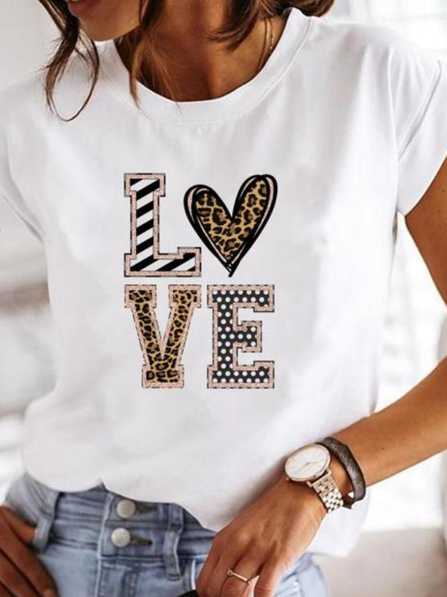 Leichtes Sommer-T-Shirt für Damen, komfortabel und schick