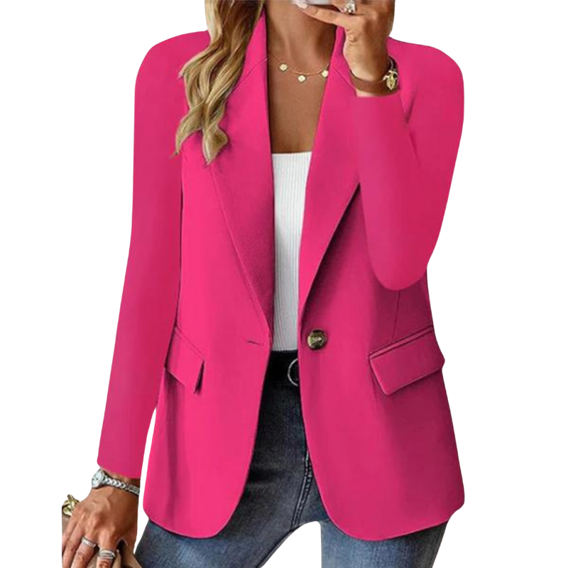 Chique Blazer met Perfecte Pasvorm en Veelzijdige Elegant