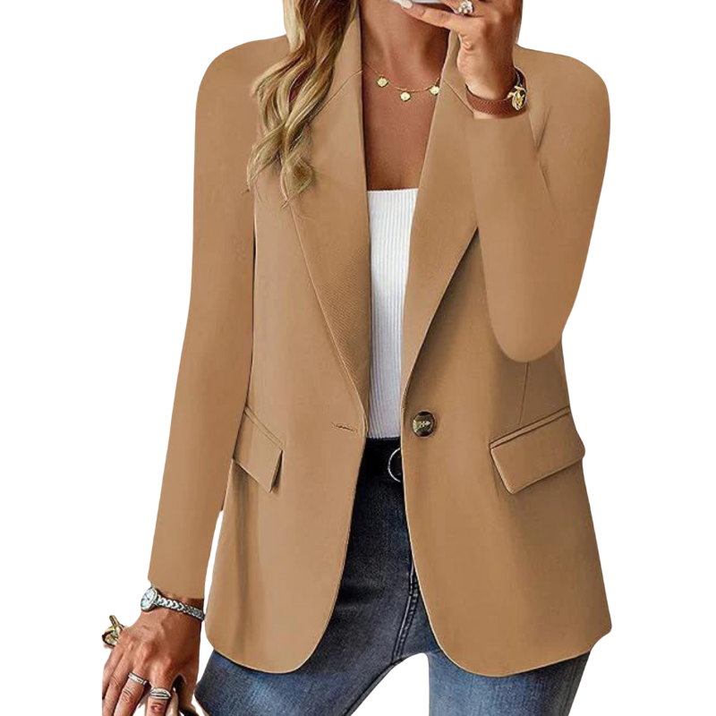 Chique Blazer met Perfecte Pasvorm en Veelzijdige Elegant