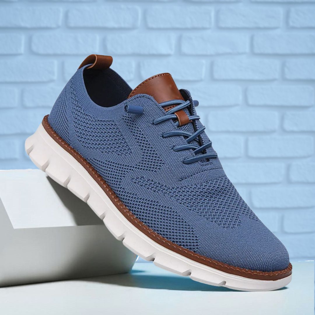 Lightweight Walking Shoes with Breathable Upper and Soft Sole for Men
