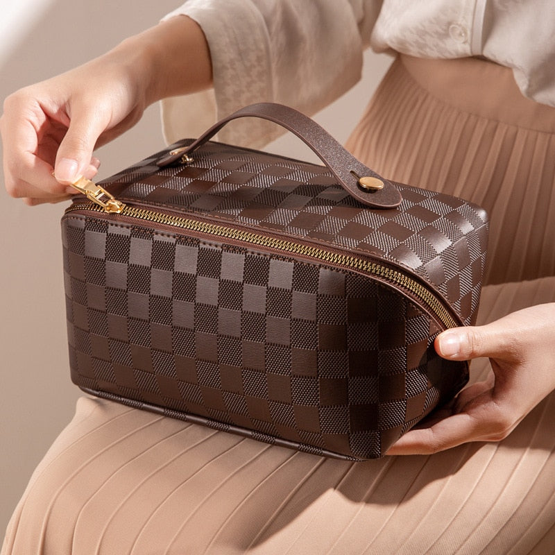 Trousse de toilette élégante pour un voyage haut de gamme et pratique