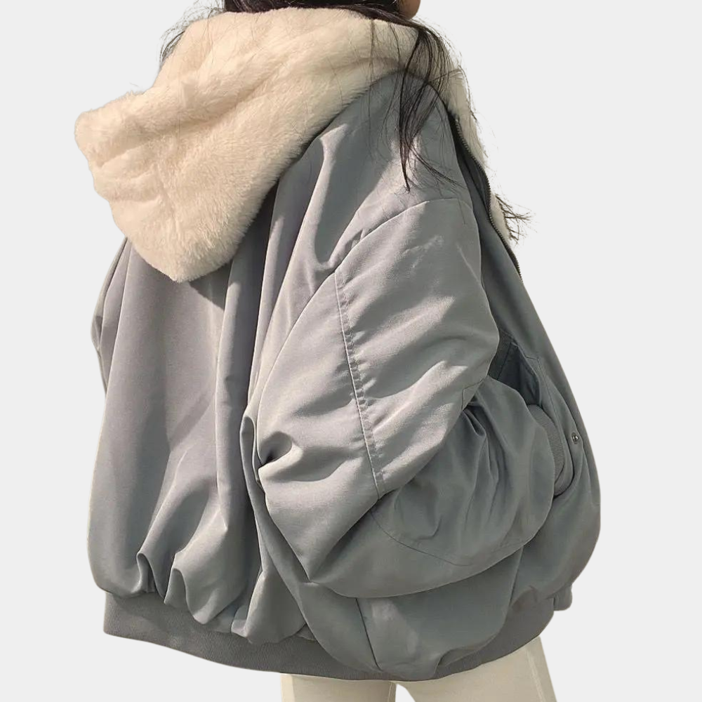 Cappotto oversize chic in tessuto morbido