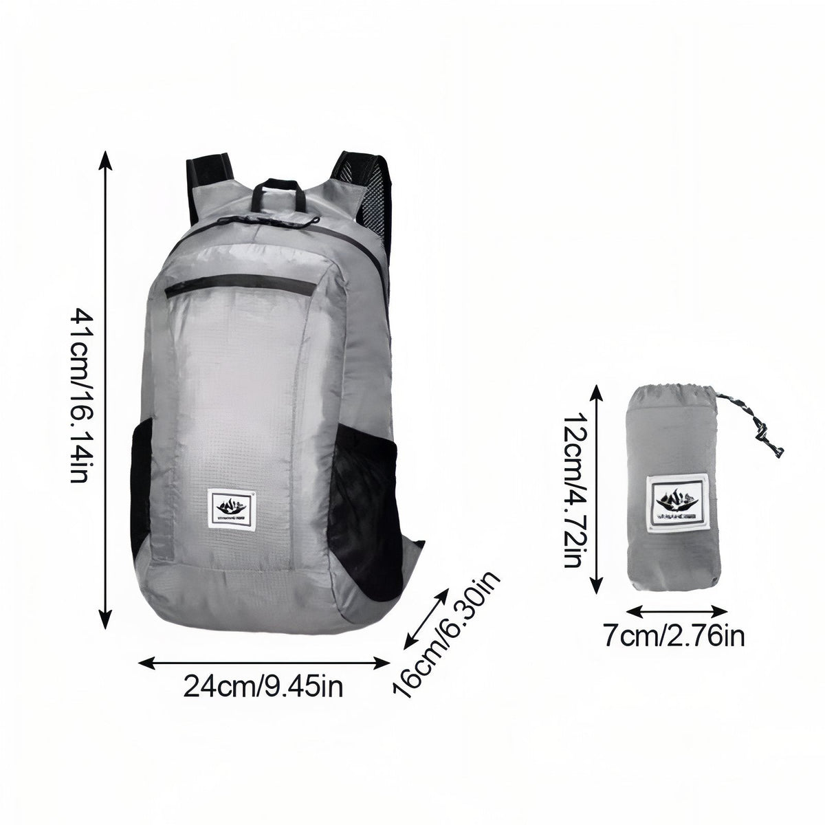 Packable Foldable Backpack with Stuff Sack for Women and Men