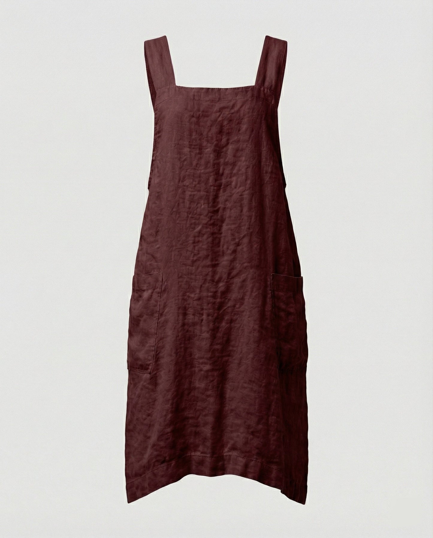 Kitchen dress with practical pockets, comfortable for cooking