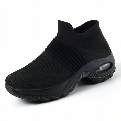 Dames wandelsneakers praktisch ontwerp zonder veters, optimaal comfort