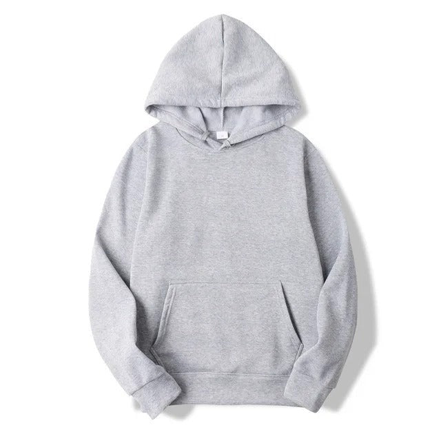 Hoodie sweat à capuche uni basique