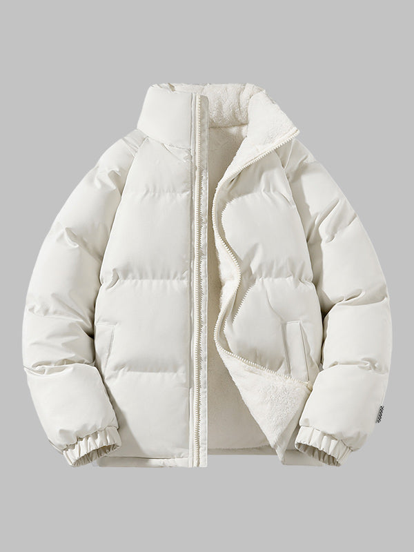 Veste Puffer Chic en Fleece Doublé