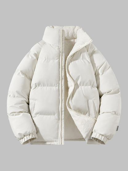 Veste Puffer Chic en Fleece Doublé