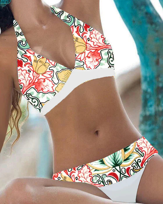Two-Piece Bikini with Triangle Top and Classic Bottom