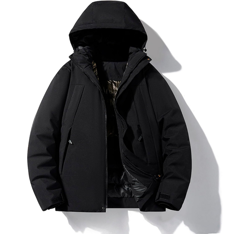 Veste d'hiver avec Capuche et poches pratiques