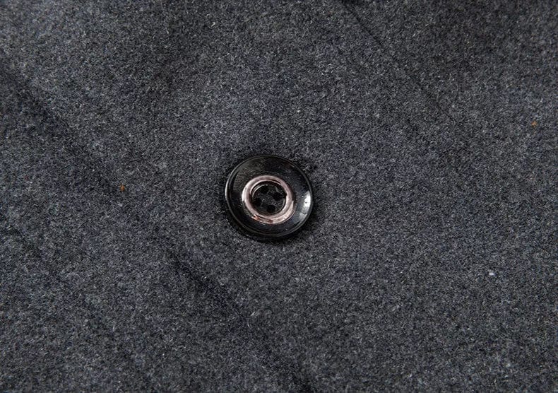 Manteau en laine mélangée chic et raffiné