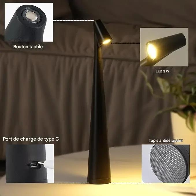 Luxis - Lampe de table LED tactile