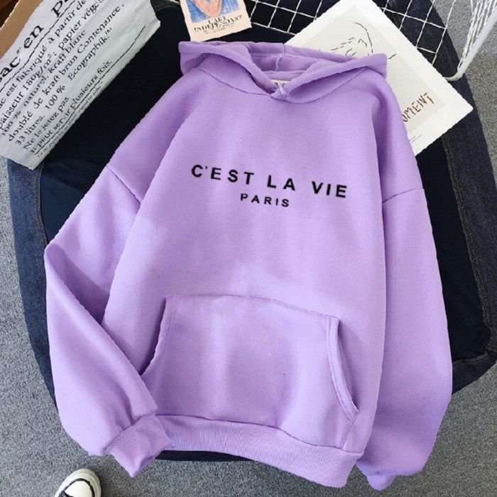 Hoodie sweat à capuche casual