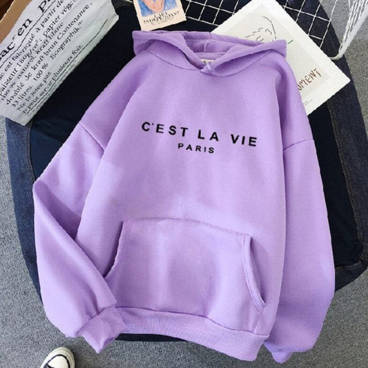 Hoodie sweat à capuche casual