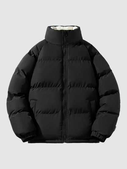 Veste Puffer Chic en Fleece Doublé