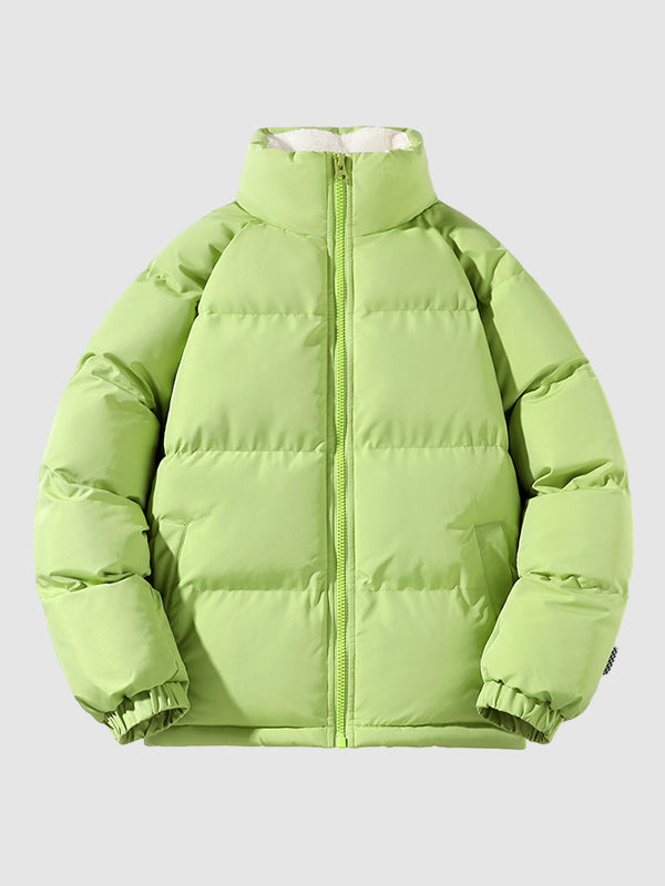 Veste Puffer Chic en Fleece Doublé