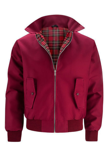 Harrington-Jacke chic à col montant