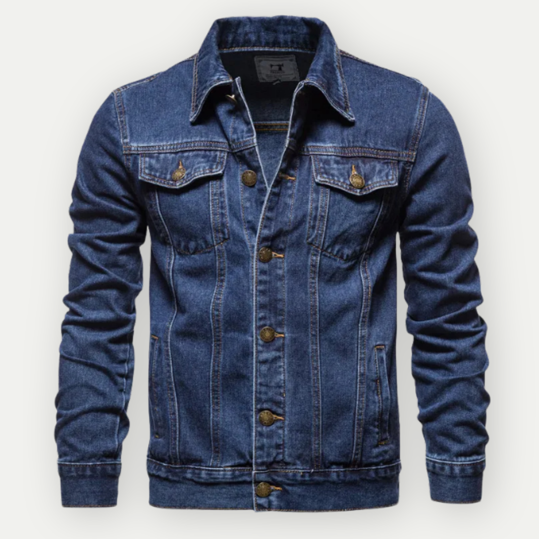 Veste en denim classique ajustable