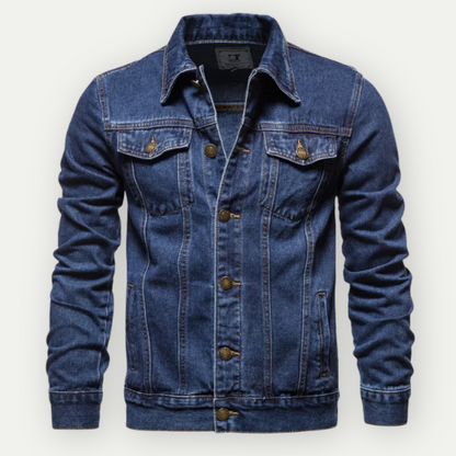 Veste en denim classique ajustable