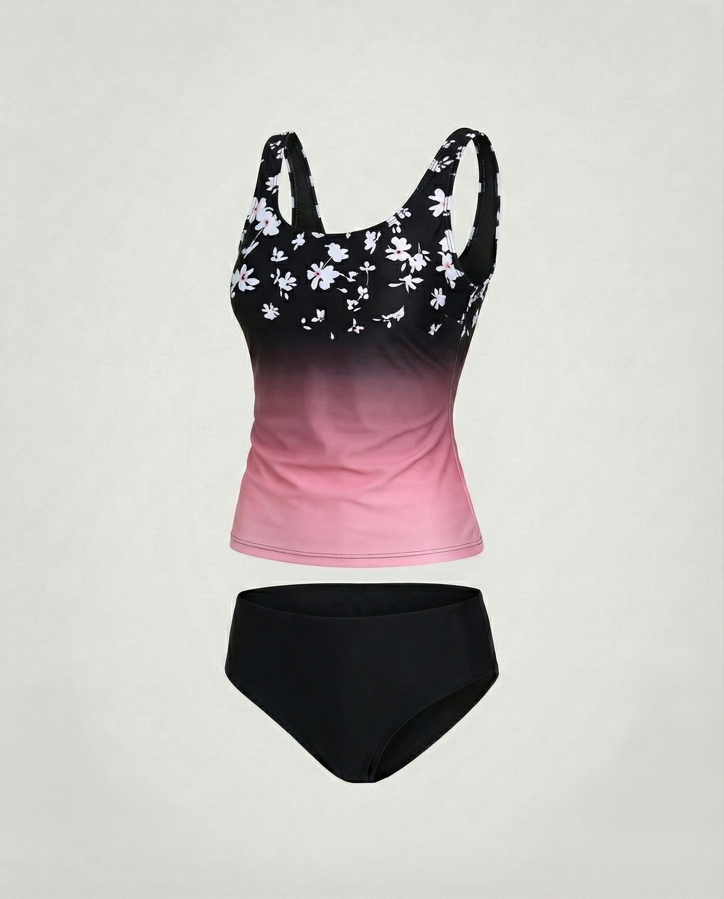 Tankini maillot de bain pour femme à Imprimé Chic