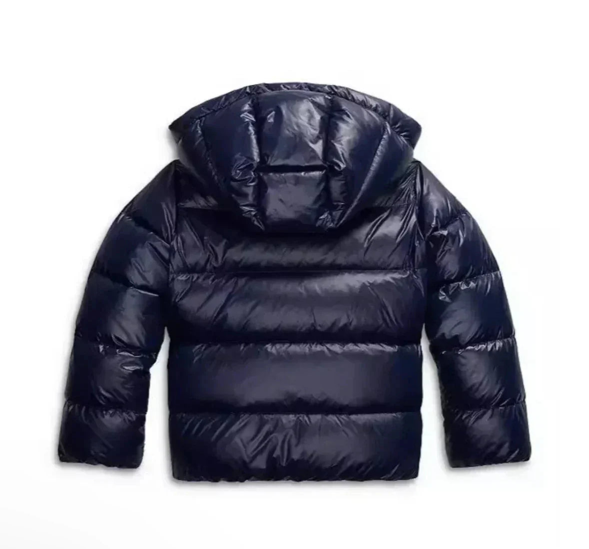 Lightweight Puffer Jacket with Hood and Water-Resistant Fabric for Women