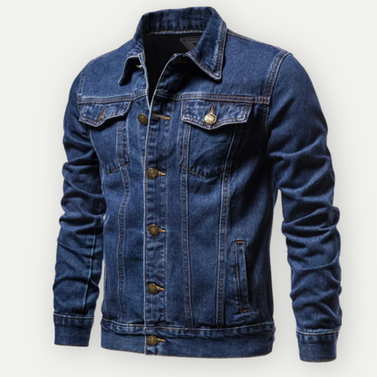 Veste en denim classique ajustable