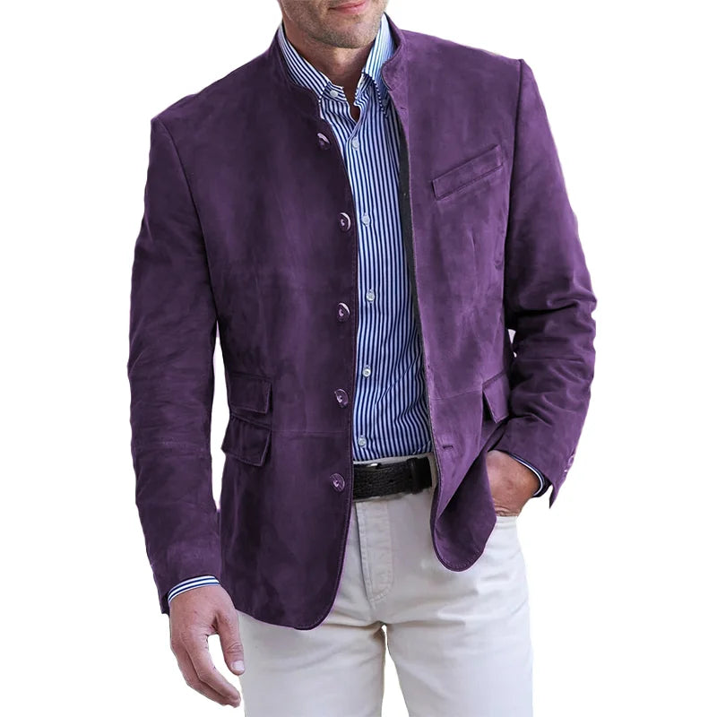 Veste chic à bouton pour homme