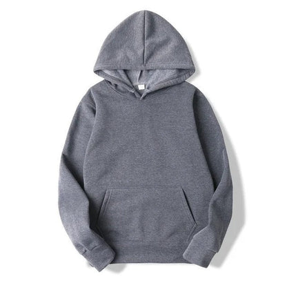Hoodie sweat à capuche uni basique