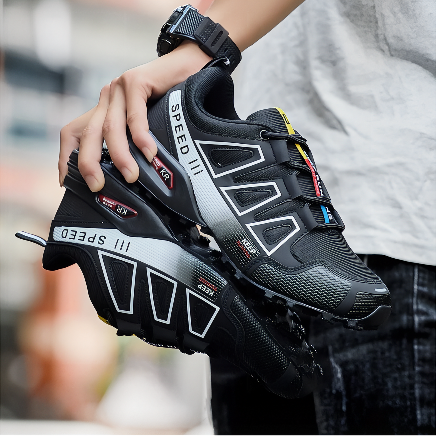Basket de randonnée urbaine pour homme confortable et stylée