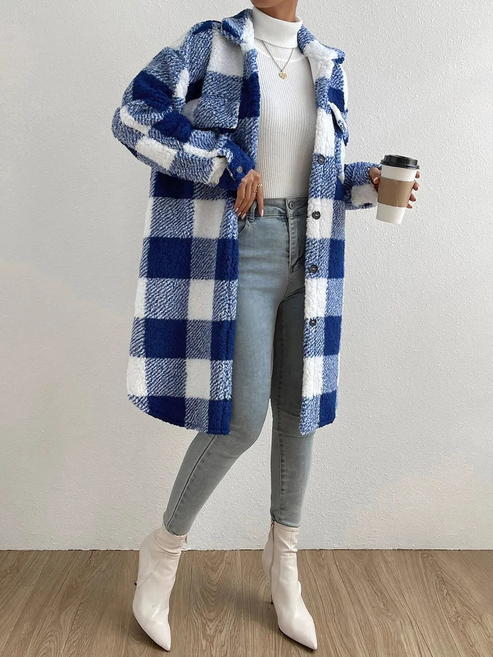 Cappotto teddy oversize chic