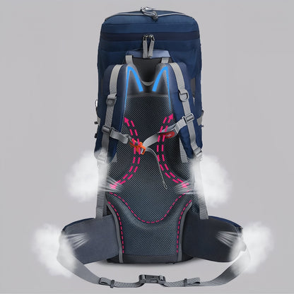 Sac à Dos de Randonnée 60 Litres Léger et Confortable pour Aventure