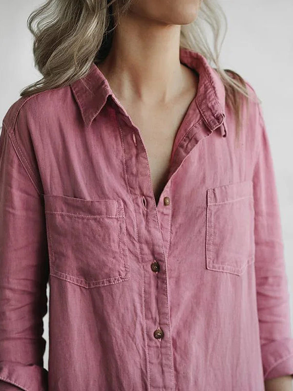 Lässiger Jumpsuit mit langen Ärmeln