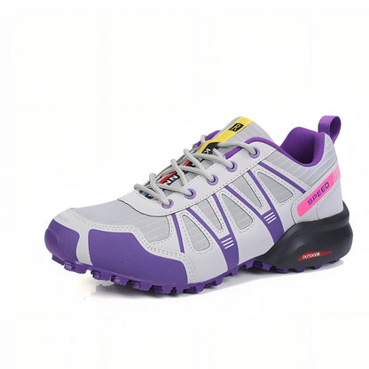 Leichte, bequeme Damen-Wanderschuhe in Violett