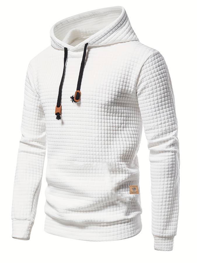 Hoodie Waffle Chic Classique