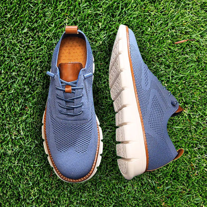 Lightweight Walking Shoes with Breathable Upper and Soft Sole for Men