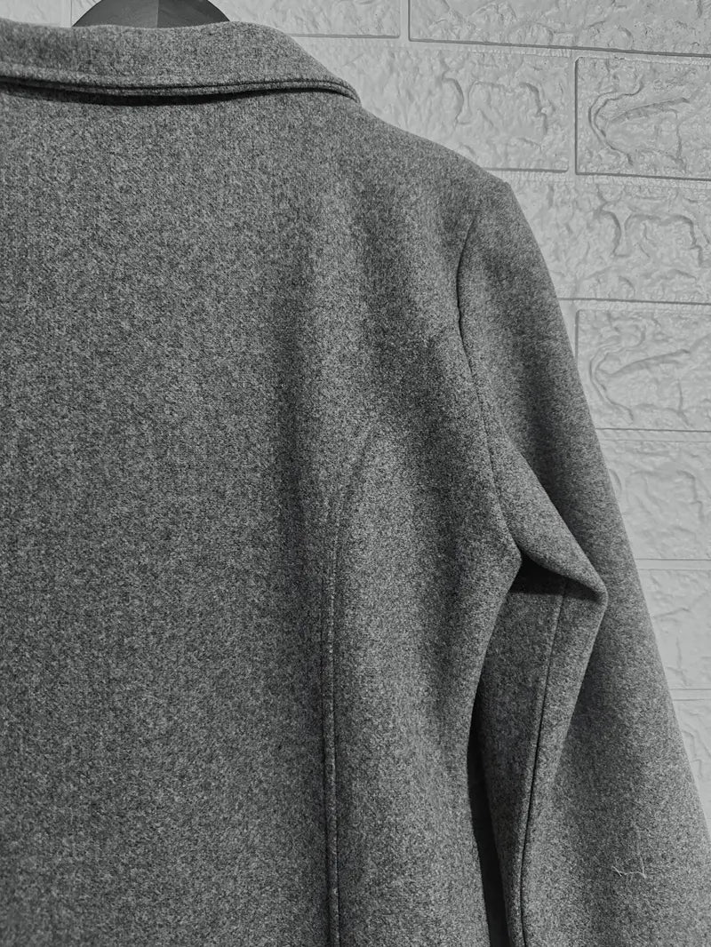 Manteau chic à un bouton élégant