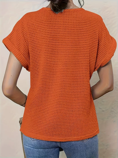 T-shirt élégant avec des détails stylés et raffinés pour femme
