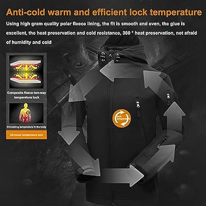 Veste militaire fonctionnelle avec doublure en fleece