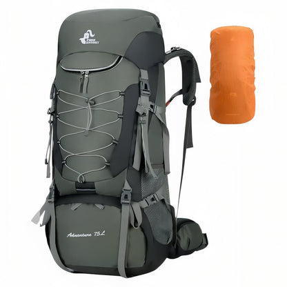 Sac à Dos de Randonnée Imperméable 75L Pour Aventures En Plein Air