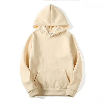 Hoodie sweat à capuche uni basique