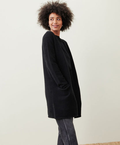 Manteau Long Confortable avec Poches