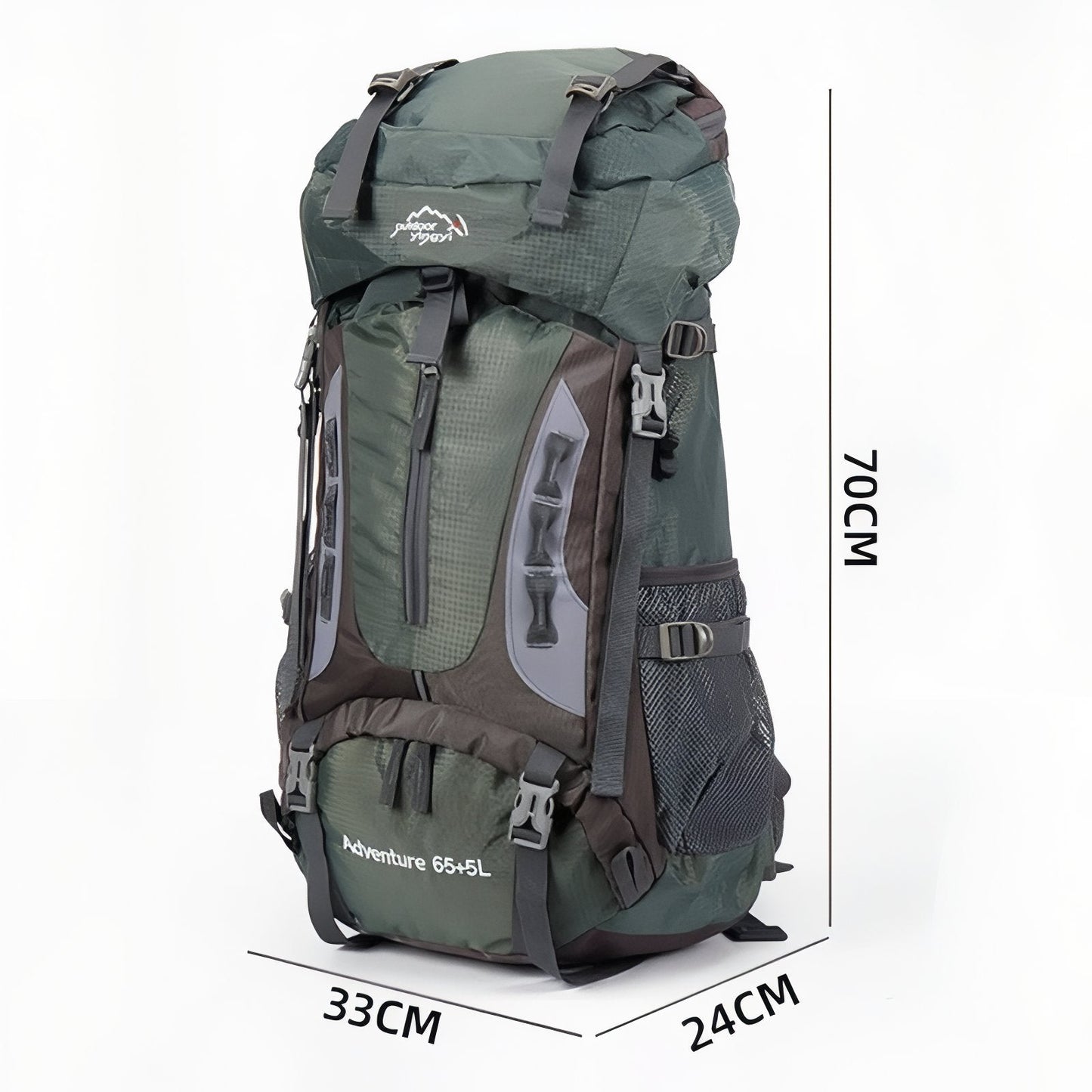 Sac à Dos de Randonnée pour Homme Capacité 70 Litres