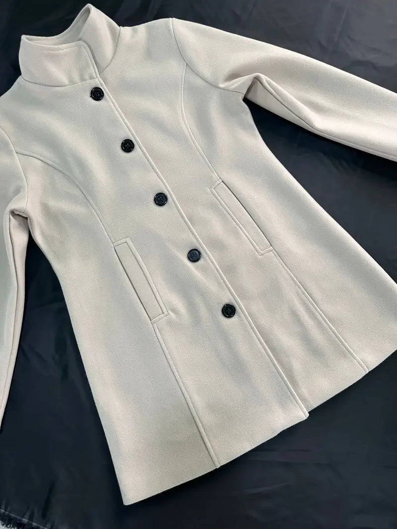 Manteau chic à un bouton élégant