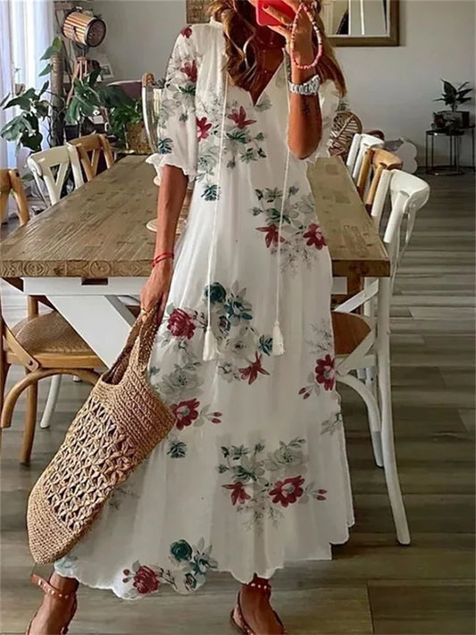 Robe Maxi Élégante pour l'Été Parfaite pour Toutes les Occasions